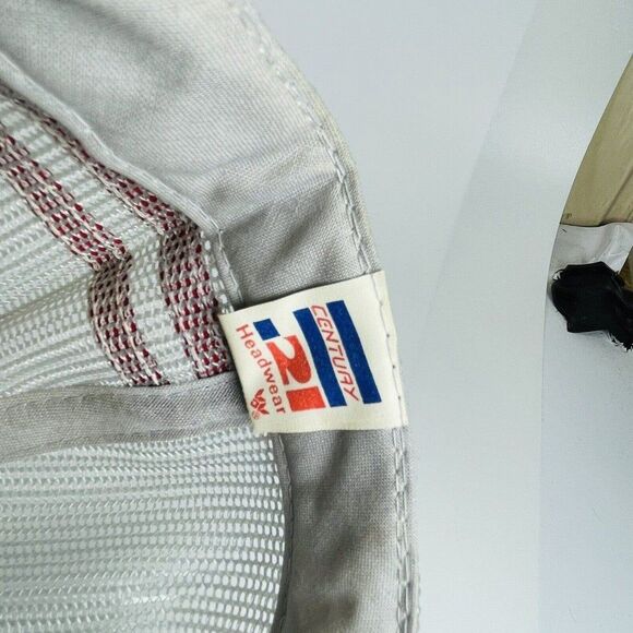 Ford New Holland Atkinson Hartney Manitoba 3 Stripe Mesh Snapback Trucker Hat - Picture 7 of 11